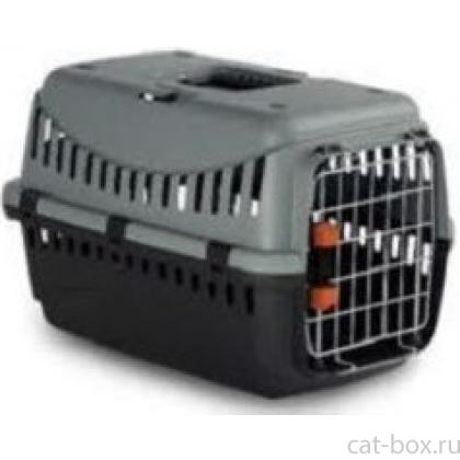 Переноска для авиаперевозок BRACCO Eco-Line TRAVEL 1 IATA (до 6кг), 41*29*22см-0