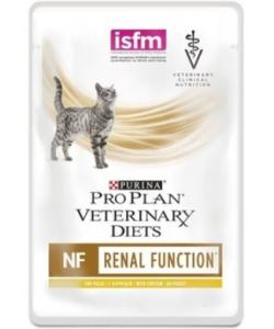 Паучи Кусочки в соусе для кошек при патологии почек Поздняя стадия с курицей (NF Renal Function)