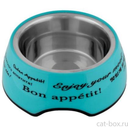 Миска "Глизе", зеленая, малая, 0,4л-0