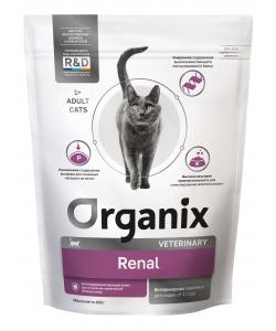 Сухой корм для взрослых кошек RENAL для поддержания функции почек при острой или хронической болезни почек, 0.4кг