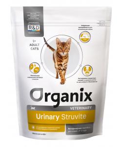 Сухой корм для взрослых кошек URINARY Struvite для растворения струвитных камней и предотвращения их рецидивов, 0.4кг