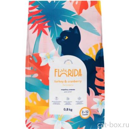 Сухой корм для котят с индейкой и клюквой-0