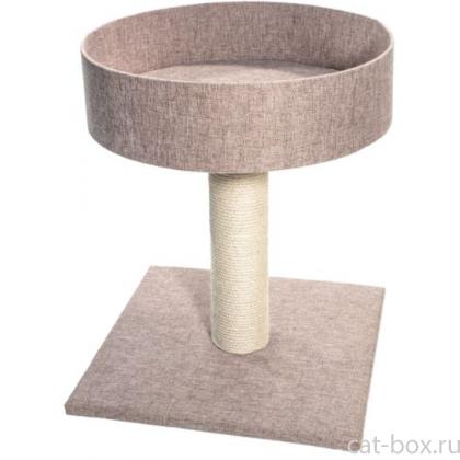 Игровой комплекс для кошек круглый "Витязь", джут, 46*46*55см-0
