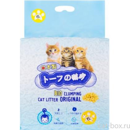 Комкующийся наполнитель Тофу Оригинальный 6л-0