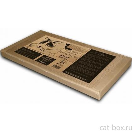 Картонная когтеточка для кошек Когтедралка-КРАФТ 50*24*2.5см -0