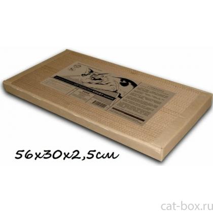 Картонная когтеточка для кошек Когтедралка-КРАФТ 56*30*2.5см-0