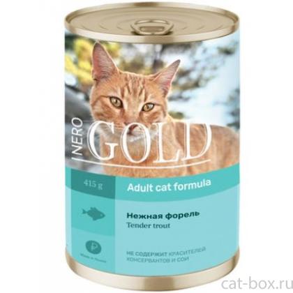 Консервы для кошек "Нежная форель"-0