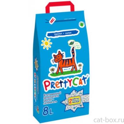 Наполнитель впитывающий для кошачьих туалетов " Naturel" С АЛОЕ  8л-0