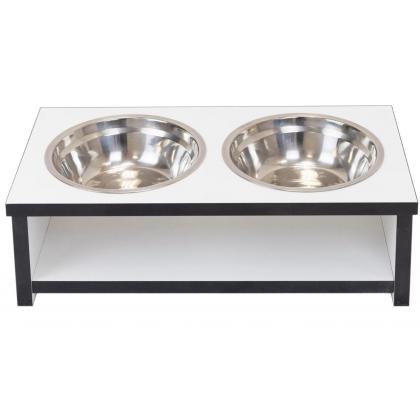 Кормушка для животных, двойная ламинат Домино-2