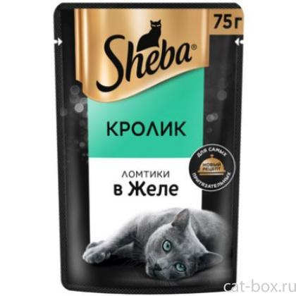 Паучи для кошек "Ломтики в желе с кроликом"-0