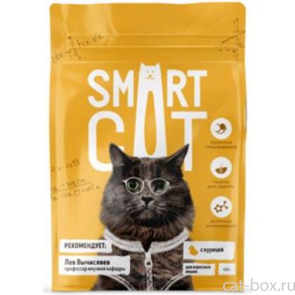 Сухой корм для взрослых кошек с курицей-0