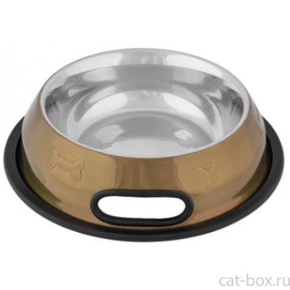 Миска "Кастор", золотая, 0,23л-0