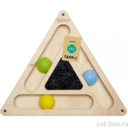 Развивающий игровой комплекс для кошек "Вуд", 32*28см-0