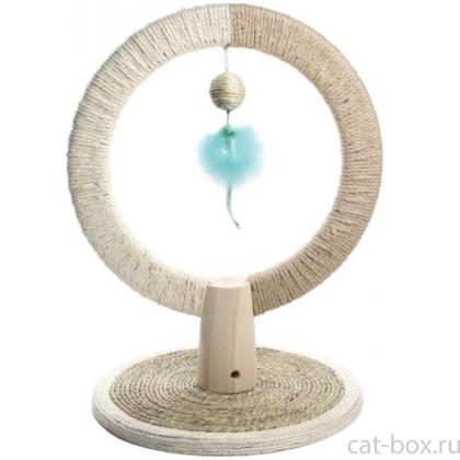 Когтеточка из сизаля "Кольцо", 35*35*49,5см, серия NATURAL-0