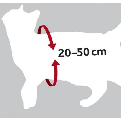 Автомобильный ремень безопасности со шлейкой для кошки 20-50см (1294)-1