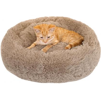 Лежак для животных CLOUD, искусственный мех, коричневый-2