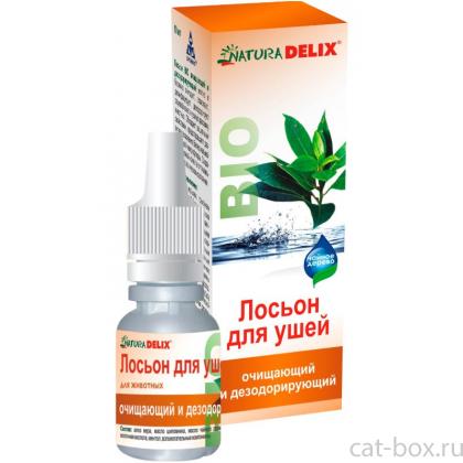 Лосьон Natura Delix BIO очищающий и дезинфицирующий для ушей животных-0