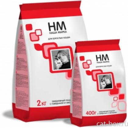 Для взрослых кошек с говядиной и овощами-0