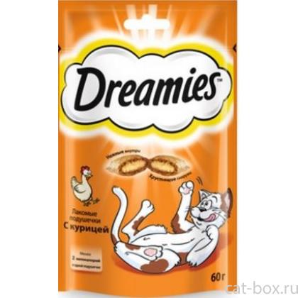 Лакомые подушечки для кошек с курицей-0