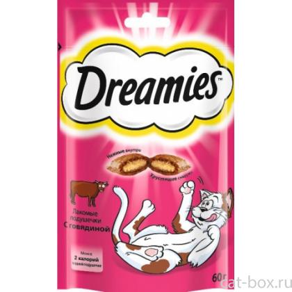 Лакомые подушечки для кошек с говядиной-0