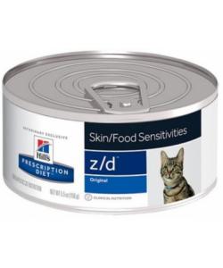 Консервы Z/D для кошек - Лечениe острых пищевых аллергий