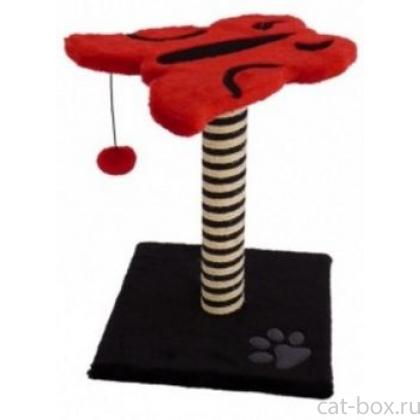 Когтеточка "Бабочка"  черно-красная 43*33*33см-0