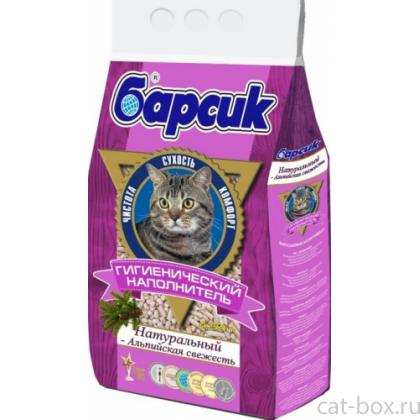 Древесный наполнитель "Натуральный - Альпийская свежесть", 4,54л-0