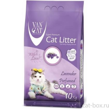 Комкующийся наполнитель без пыли с ароматом Лаванды, пакет-0