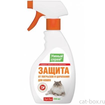 Умный Спрей Защита от погрызов и царапания для кошек-0