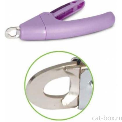 Когтерез-гильотина пластик 7.5*14 см  (пакет) 176АP-0
