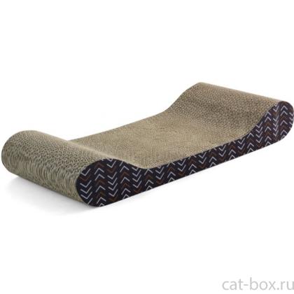 Когтеточка-лежанка из гофрокартона "Софа", 49*20,5*7,5см-0