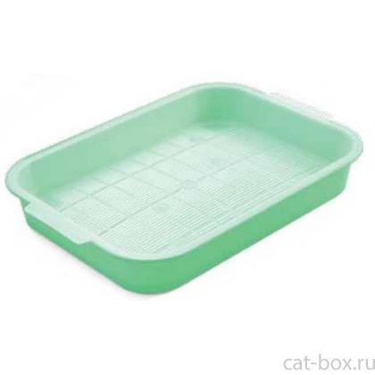 Туалет с сеткой ПРОЗРАЧНОЙ 38*28*6 см (Пг-08100)-0