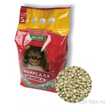 Экстра Комкующийся наполнитель для длинношерстных кошек, 5л-0