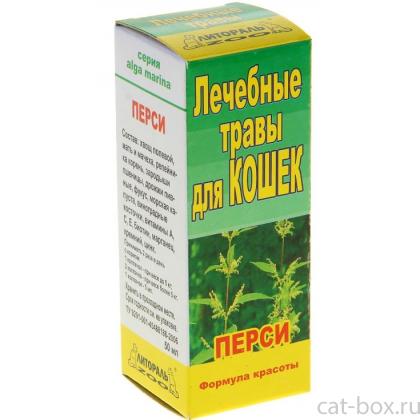 Настойка лечебных трав "Перси. Формула красоты" для кошек-0