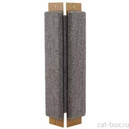 Когтеточка угловая, ковролин, 26*63 см (Щг-13900)-0