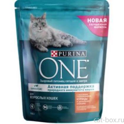 Cухой корм для взрослых кошек с высоким содержанием курицы и цельными злаками-0