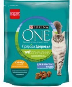 Для взрослых кошек с курицей "Природа здоровья"