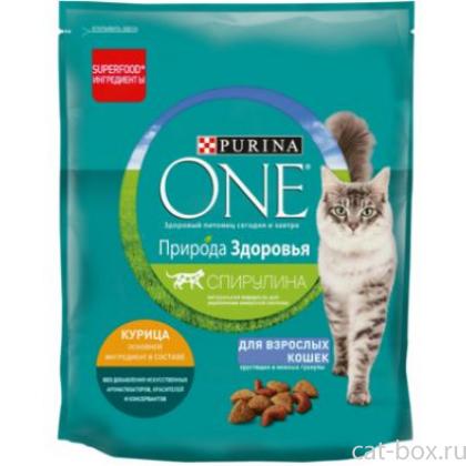 Для взрослых кошек с курицей "Природа здоровья"-0