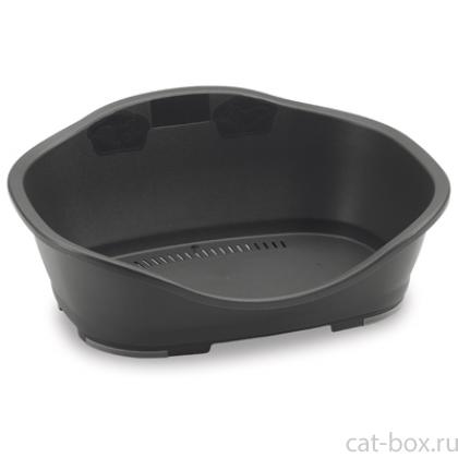 Пластиковый Лежак Sleeper 2: 69*49*28см, темно-серый (97621)-0