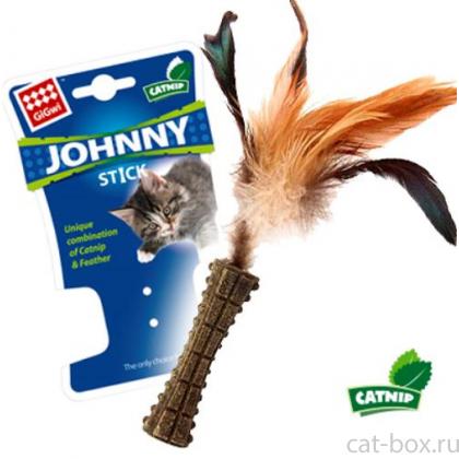 Игрушка для кошек jOHNNY STICK  с кошачьей мятой 8 см (75334)-0