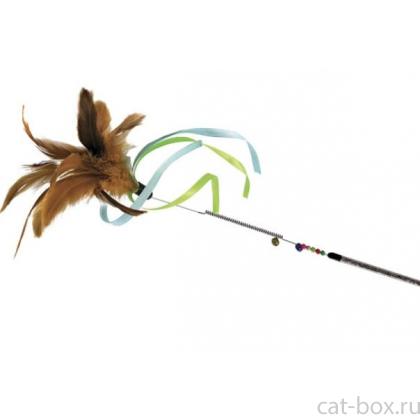 Удочка-дразнилка гибкая "Ленточки" 70 см (C4024)-0