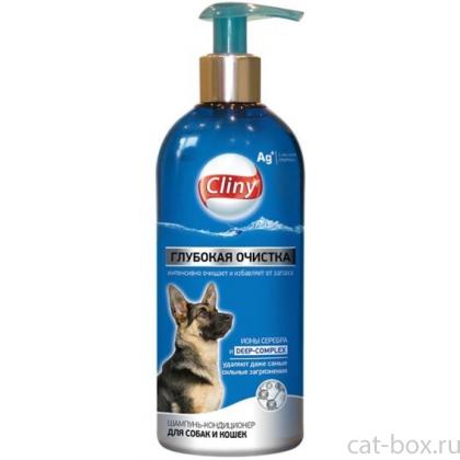 Глубокая очистка Шампунь-кондиционер для собак и кошек-0