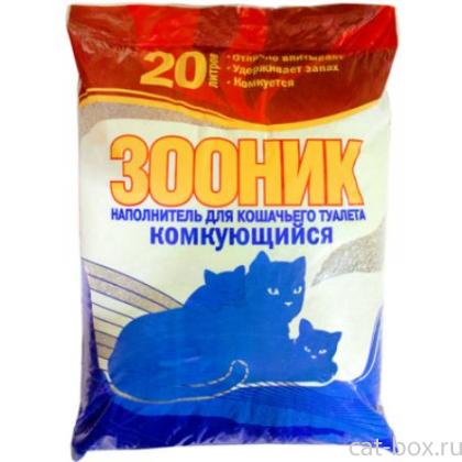 Наполнитель комкующийся 20 л. -0