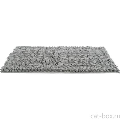 Коврик грязезащитный, непромокаемый, 60х50 см, серый (28534)-0