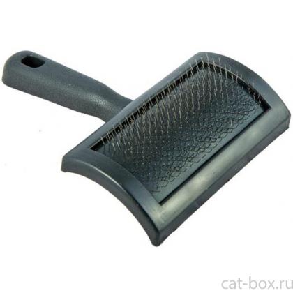 Пуходерка малая, черная 12.8*8.5 см (508)-0