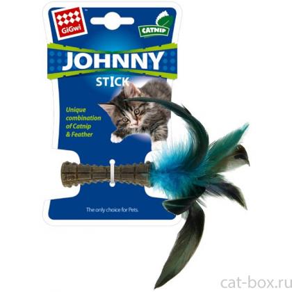 Прессованная кошачья мята с пером, 8 см (75399)-0