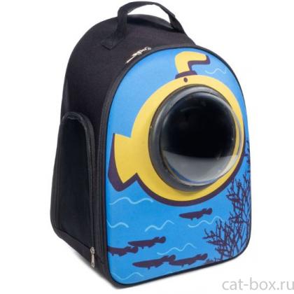 Рюкзак-переноска для животных "Батискаф", 45*32*23см-0