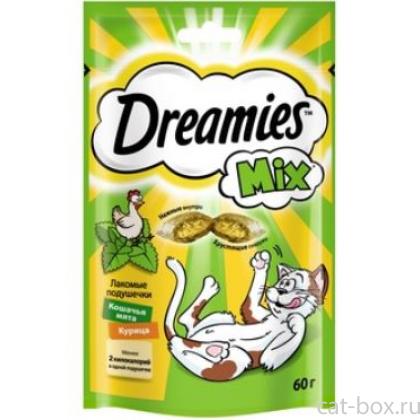 Лакомые подушечки для кошек с курицей и мятой-0