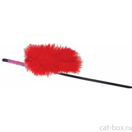 Удочка-дразнилка "Двойная кисточка", 50см (В064)-0