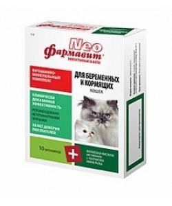 "Фармавит NEO" витамины для беременных и кормящих кошек, 60 таб